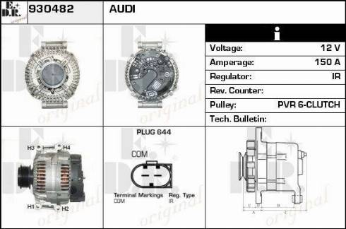 EDR 930482 - Ģenerators adetalas.lv