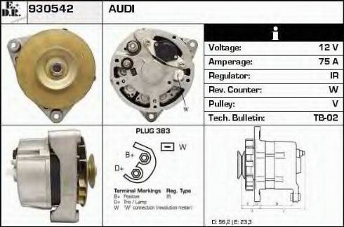 EDR 930542 - Ģenerators adetalas.lv