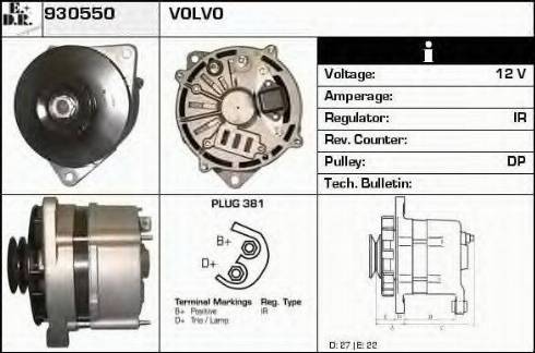 EDR 930550 - Ģenerators adetalas.lv