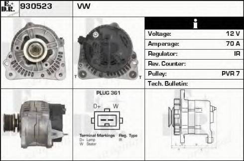 EDR 930523 - Ģenerators adetalas.lv