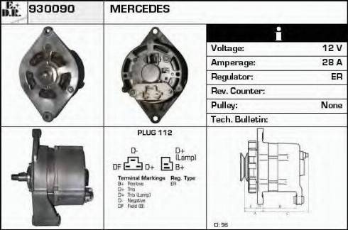 EDR 930090 - Ģenerators adetalas.lv