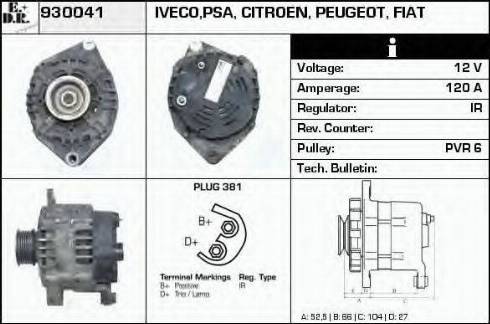 EDR 930041 - Ģenerators adetalas.lv