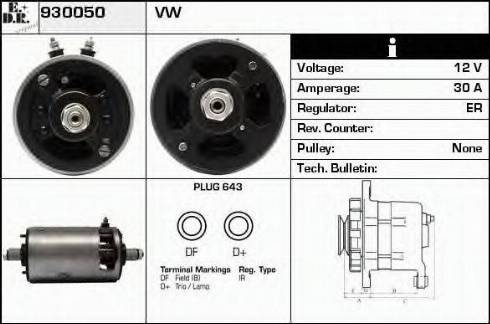 EDR 930050 - Ģenerators adetalas.lv