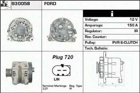 EDR 930058 - Ģenerators adetalas.lv