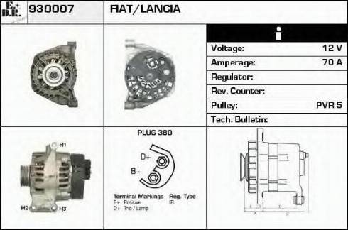 EDR 930007 - Ģenerators adetalas.lv