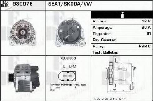 EDR 930078 - Ģenerators adetalas.lv