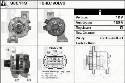 EDR 930119 - Ģenerators adetalas.lv