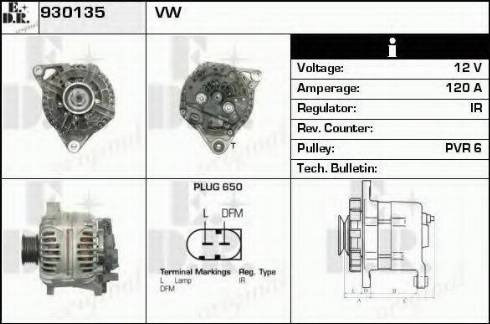 EDR 930135 - Ģenerators adetalas.lv