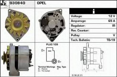 EDR 930840 - Ģenerators adetalas.lv