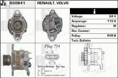 EDR 930841 - Ģenerators adetalas.lv