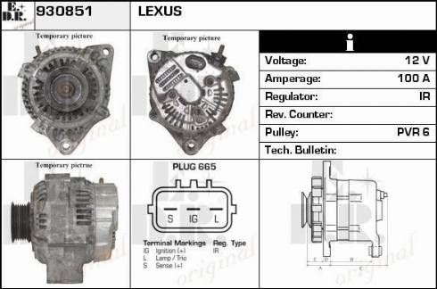 EDR 930851 - Ģenerators adetalas.lv