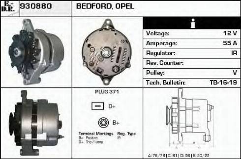 EDR 930880 - Ģenerators adetalas.lv