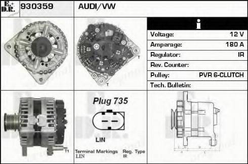 EDR 930359 - Ģenerators adetalas.lv