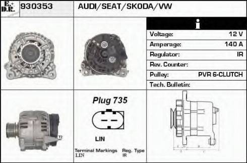 EDR 930353 - Ģenerators adetalas.lv