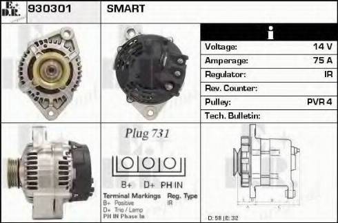 EDR 930301 - Ģenerators adetalas.lv