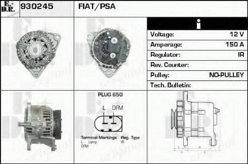 EDR 930245 - Ģenerators adetalas.lv