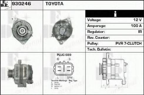 EDR 930246 - Ģenerators adetalas.lv