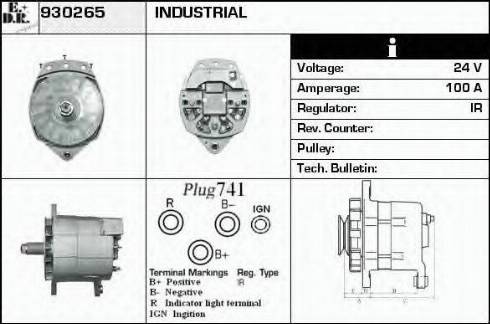 EDR 930265 - Ģenerators adetalas.lv