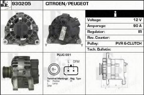 EDR 930205 - Ģenerators adetalas.lv