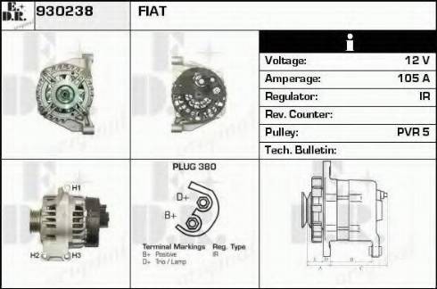 EDR 930238 - Ģenerators adetalas.lv