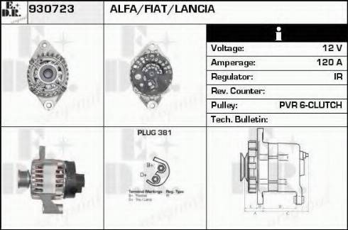 EDR 930723 - Ģenerators adetalas.lv