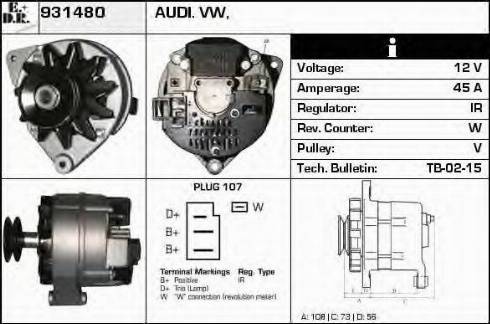 EDR 931480 - Ģenerators adetalas.lv