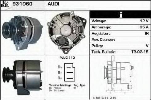 EDR 931060 - Ģenerators adetalas.lv