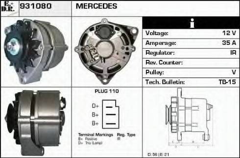 EDR 931080 - Ģenerators adetalas.lv