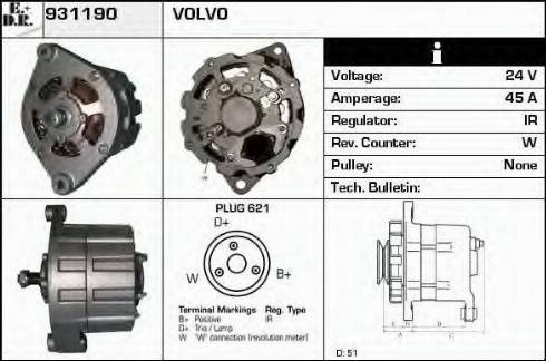 EDR 931190 - Ģenerators adetalas.lv