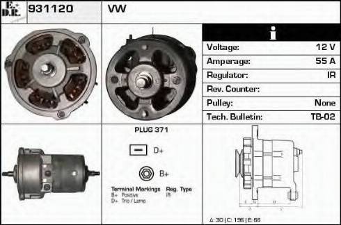 EDR 931120 - Ģenerators adetalas.lv