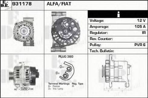 EDR 931178 - Ģenerators adetalas.lv