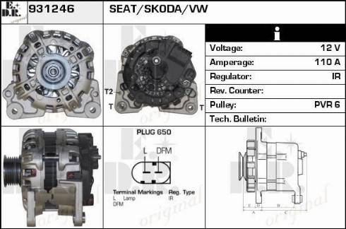 EDR 931246 - Ģenerators adetalas.lv