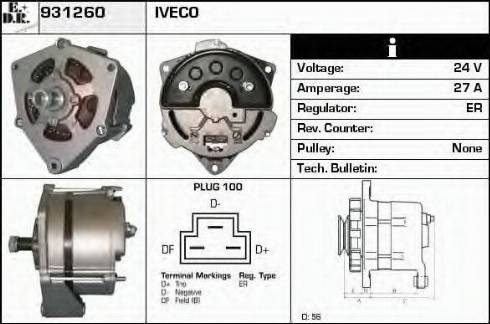 EDR 931260 - Ģenerators adetalas.lv