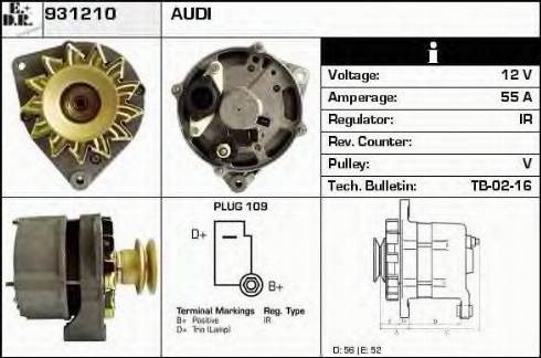 EDR 931210 - Ģenerators adetalas.lv