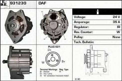 EDR 931230 - Ģenerators adetalas.lv