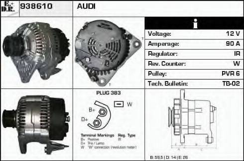 EDR 938610 - Ģenerators adetalas.lv