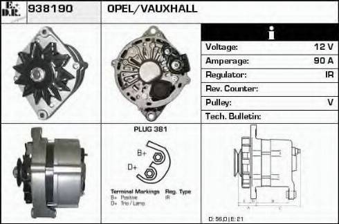 EDR 938190 - Ģenerators adetalas.lv