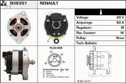 EDR 938351 - Ģenerators adetalas.lv