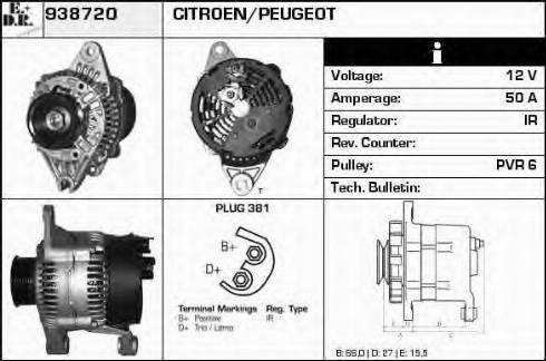 EDR 938720 - Ģenerators adetalas.lv