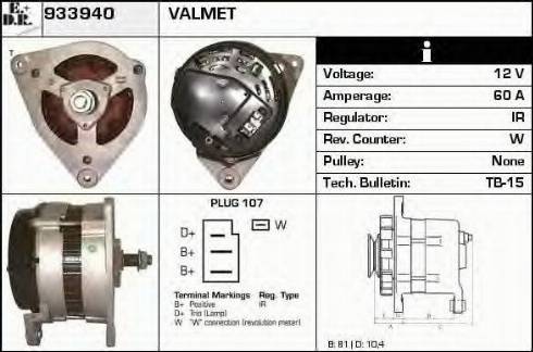 EDR 933940 - Ģenerators adetalas.lv