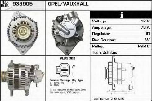 EDR 933905 - Ģenerators adetalas.lv