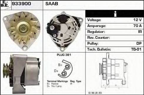 EDR 933900 - Ģenerators adetalas.lv