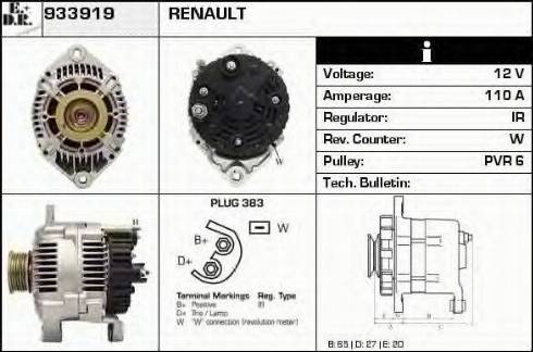 EDR 933919 - Ģenerators adetalas.lv