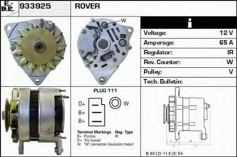 EDR 933925 - Ģenerators adetalas.lv