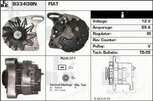 EDR 933409N - Ģenerators adetalas.lv