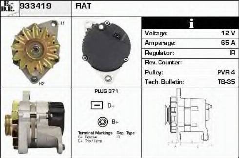 EDR 933419 - Ģenerators adetalas.lv