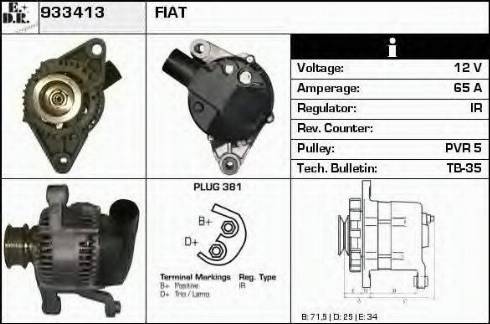 EDR 933413 - Ģenerators adetalas.lv