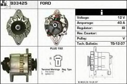 EDR 933425 - Ģenerators adetalas.lv