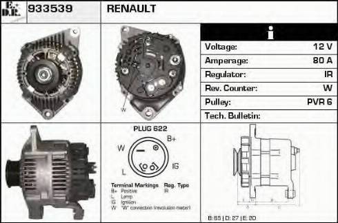 EDR 933539 - Ģenerators adetalas.lv