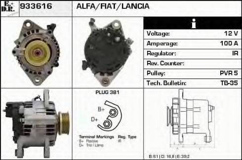 EDR 933616 - Ģenerators adetalas.lv